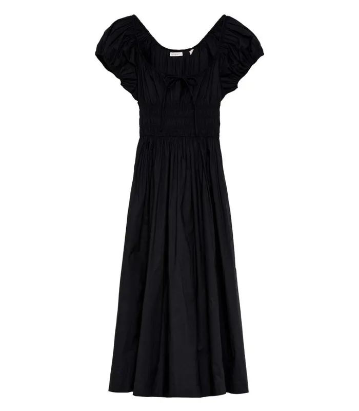 Shop QUINN DRESS Black DEN Dresses
