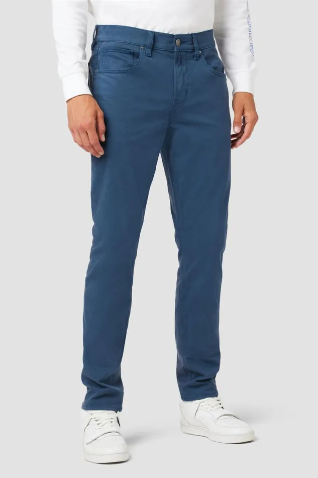 Slim Men Hudson Jeans Blake Slim Straight Twill Pant Navy