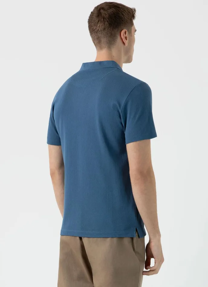 SUNSPEL Polo Shirts Riviera Polo Shirt Steel Blue 8211 Men