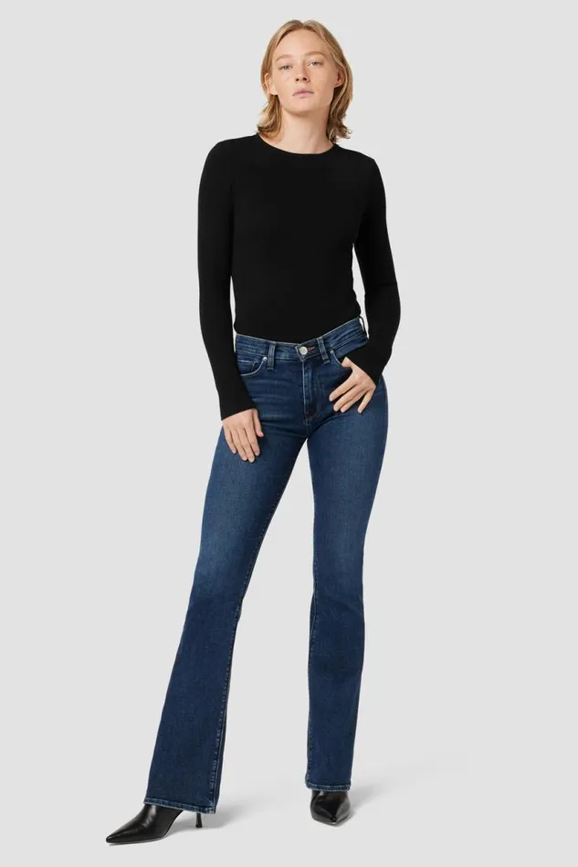 Tops and Sweaters Women Hudson Jeans Knot Back Bodysuit Black Tops and Sweaters Women Hudson Jeans Knot Back Bodysuit Black