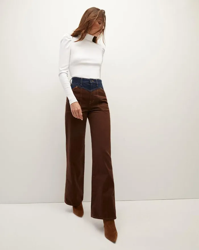 Tops and Tees Shop Veronica Beard Cedar Turtleneck White