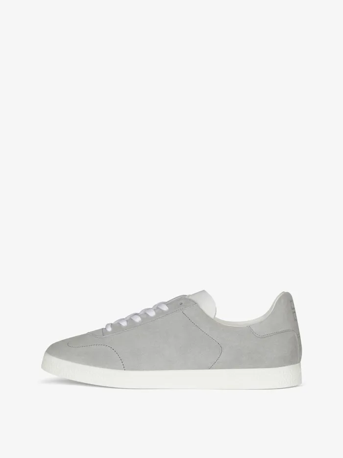 Town Sneakers In Suede Light Grey Men Givenchy Sneakers