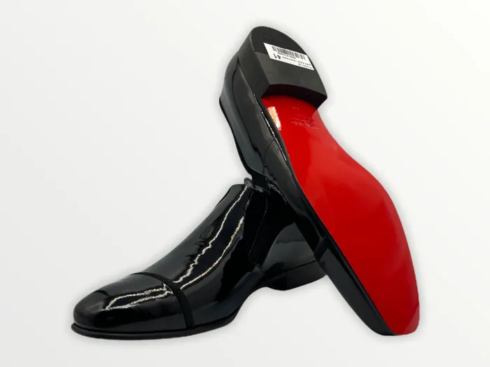 Vinci Leather Dress Shoes The Marlo Shoe Black Patent Leather Cap Toe SlipOn Dress Loafer Shoe 8211 Men
