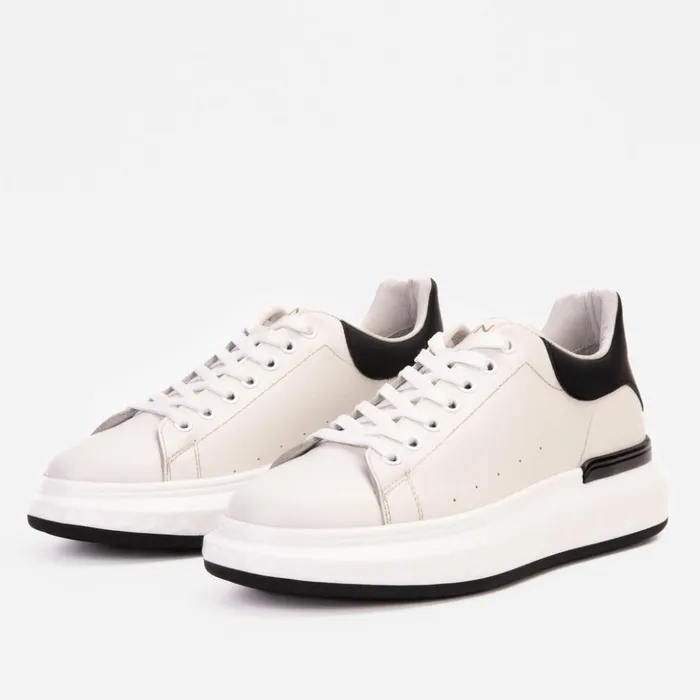 Vinci Leather Sneakers The Linq White Leather Sneaker 8211 Men