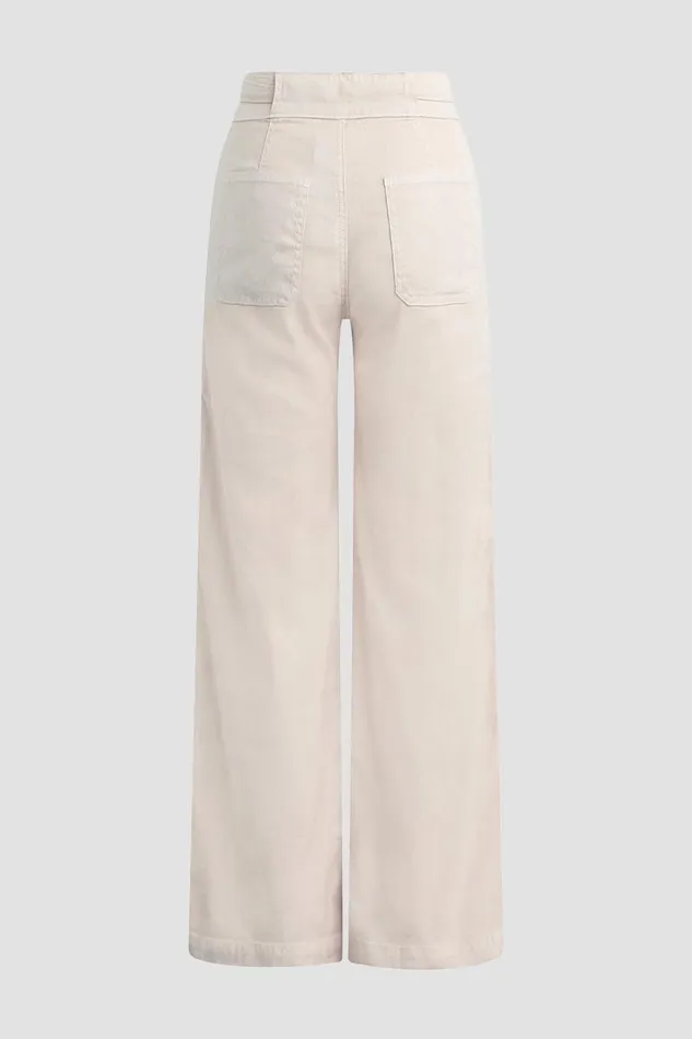 Wide Leg Women Hudson Jeans Tie Waist Wide Leg Barefoot Trouser Cameo Rose Wide Leg Women Hudson Jeans Tie Waist Wide Leg Barefoot Trouser Cameo Rose
