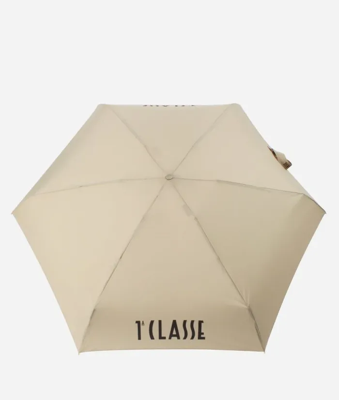 Woman Umbrellas Alviero Martini 1 Classe Supermini Logo Umbrella Sand