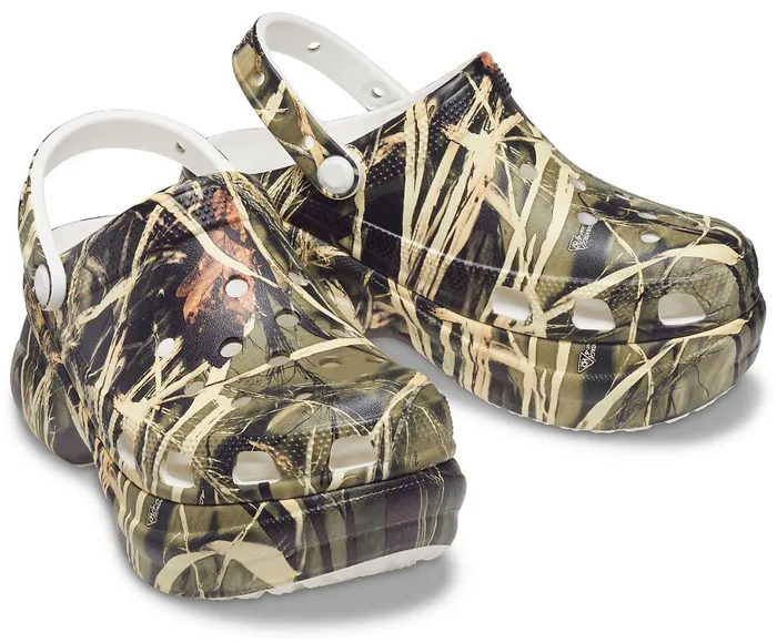 Women Crocs Classic Bae Realtree Clog White Crocs Clogs