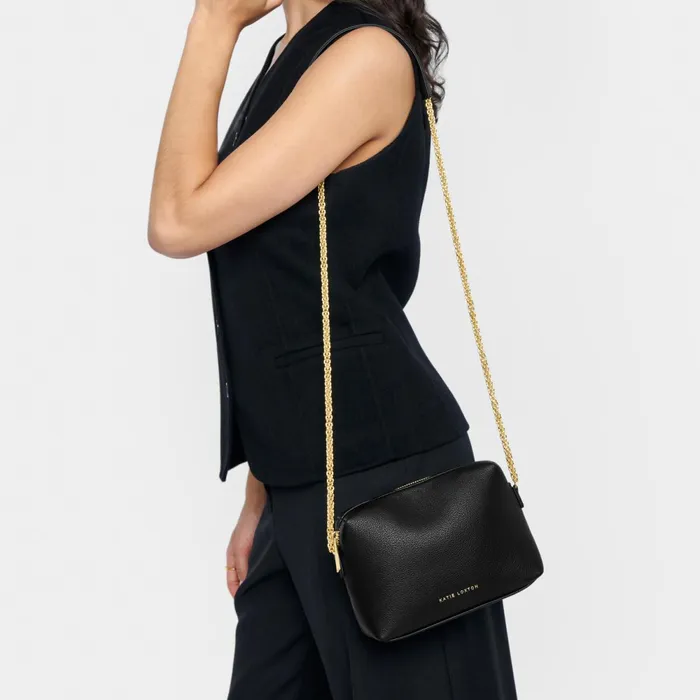 Women Crossbody Bags Katie Loxton Margot Mini Black Crossbody Bag 8211 Vegan Leather