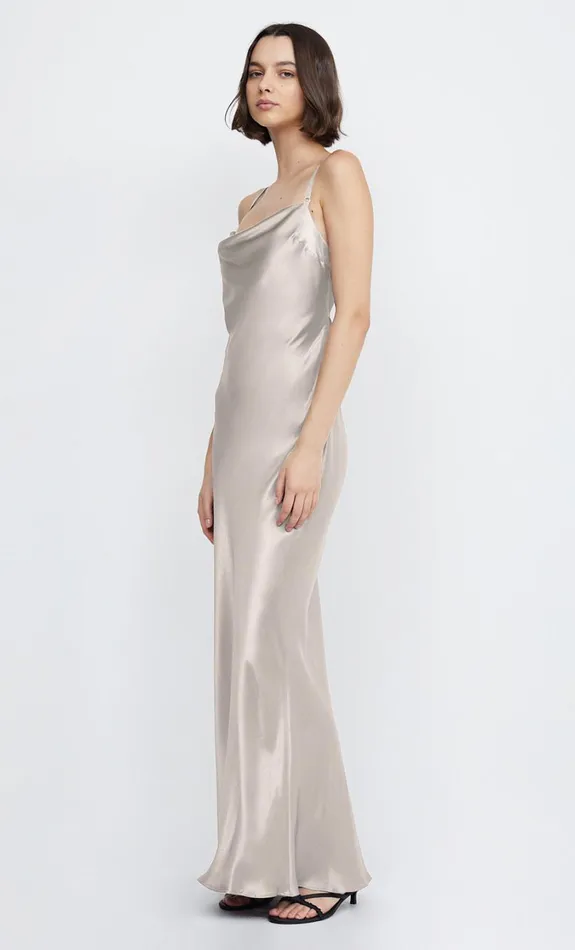 Women Dresses Bec Bridge MALIA MAXI DRESS Smoke Taupe