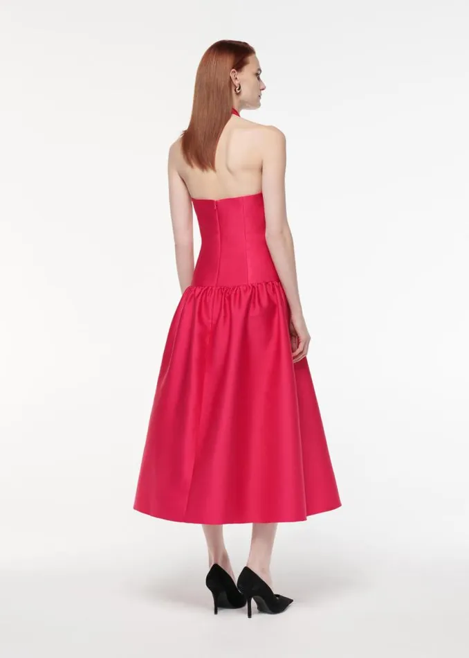 Women Dresses Roland Mouret Taffeta Midi Dress