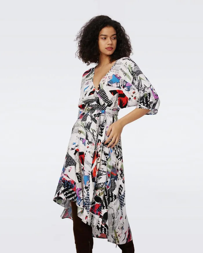 Women Eloise Dress Poster Girl DVF Dresses