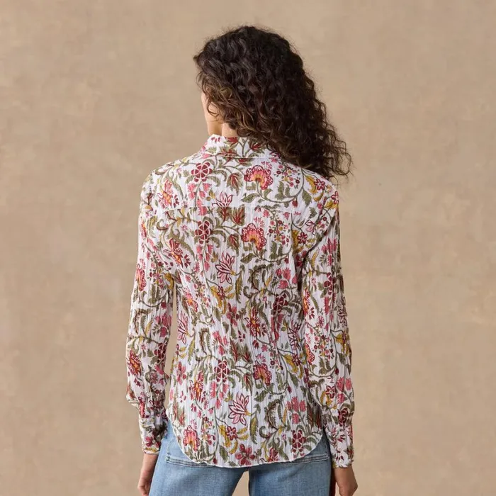 Women Forever Bloom Shirt Multi Sundance Catalog Tops