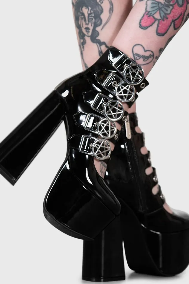 Women Heels Killstar Panic Platform Shoes