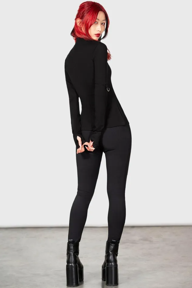 Women Leggings Killstar Neo Noir Leggings