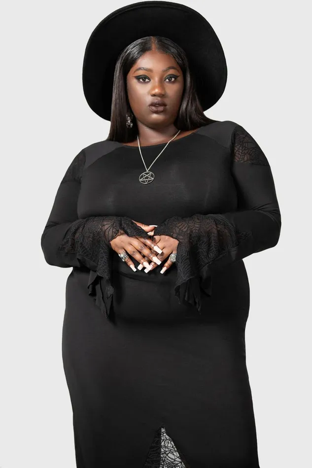 Women Maxi Killstar Spiderella Dress