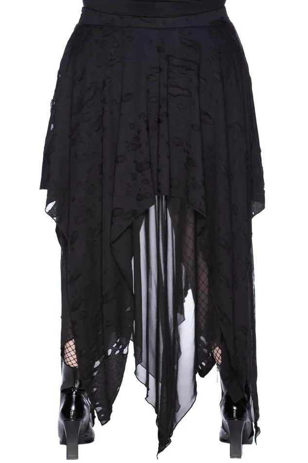 Women Maxi Skirts Killstar Death Valley Skirt