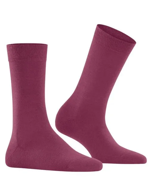 Women Softmerino Women Socks Red Plum FALKE Socks
