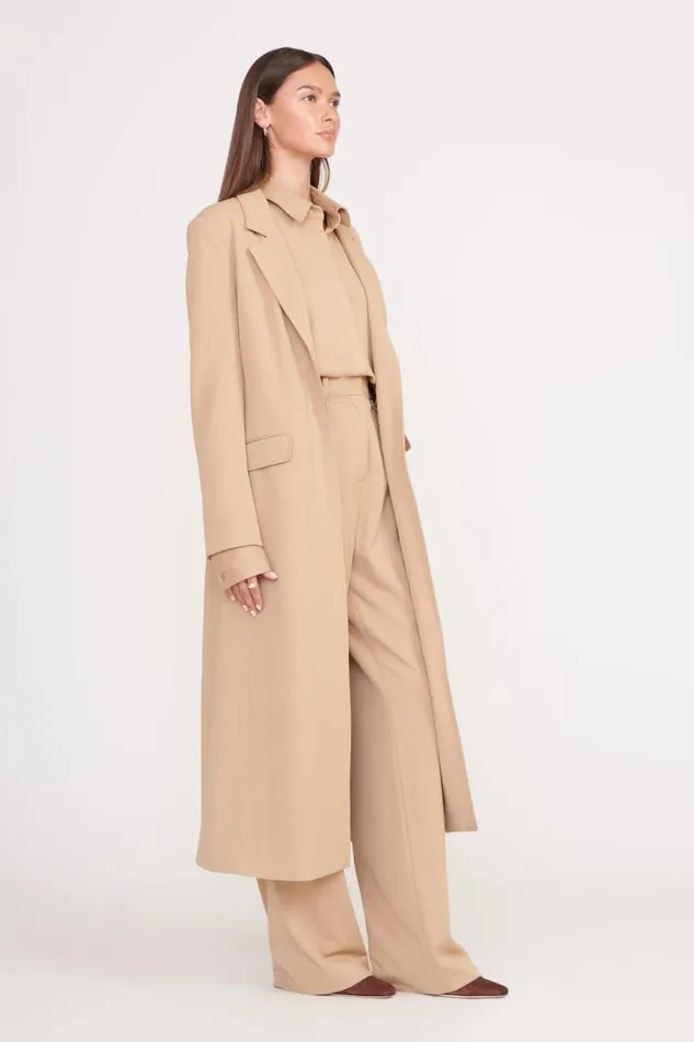 Women STAUD Outerwear and Jackets RALPH COAT CAMEL Women STAUD Outerwear and Jackets RALPH COAT CAMEL