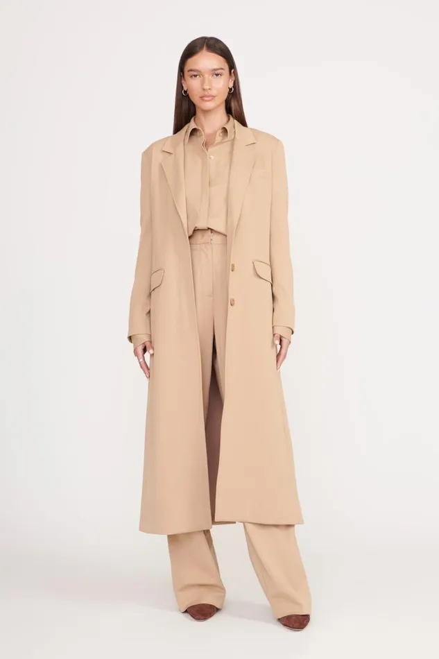 Women STAUD Outerwear and Jackets RALPH COAT CAMEL Women STAUD Outerwear and Jackets RALPH COAT CAMEL