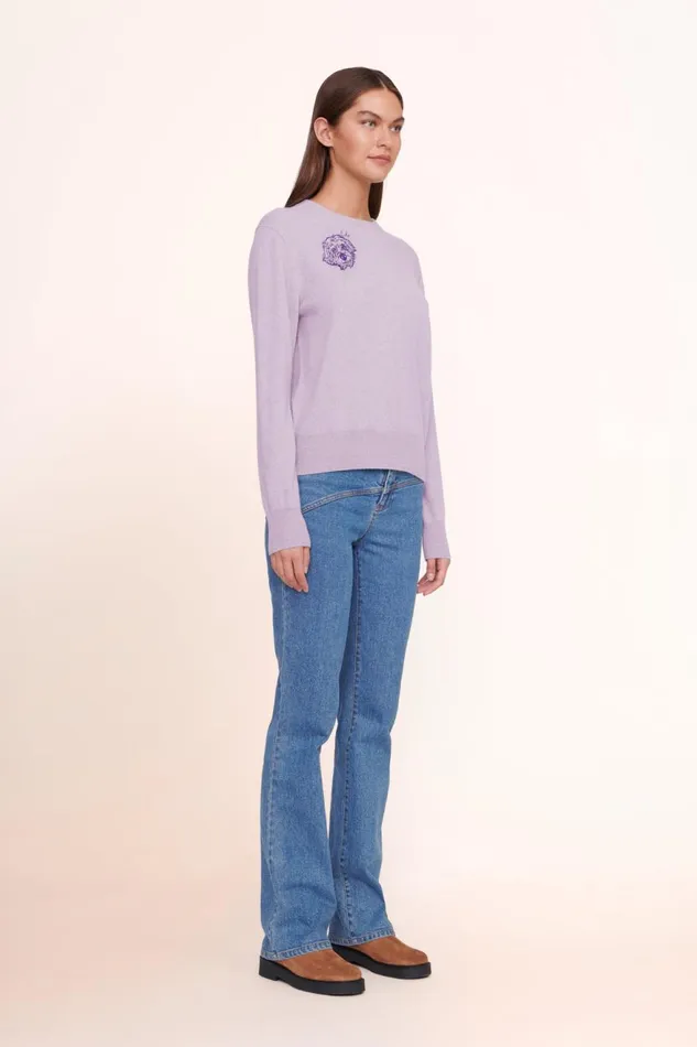 Women STAUD Pet Sweats and Knits CUSTOM STAUD X CBONZ CASHMERE SWEATER LAVENDER