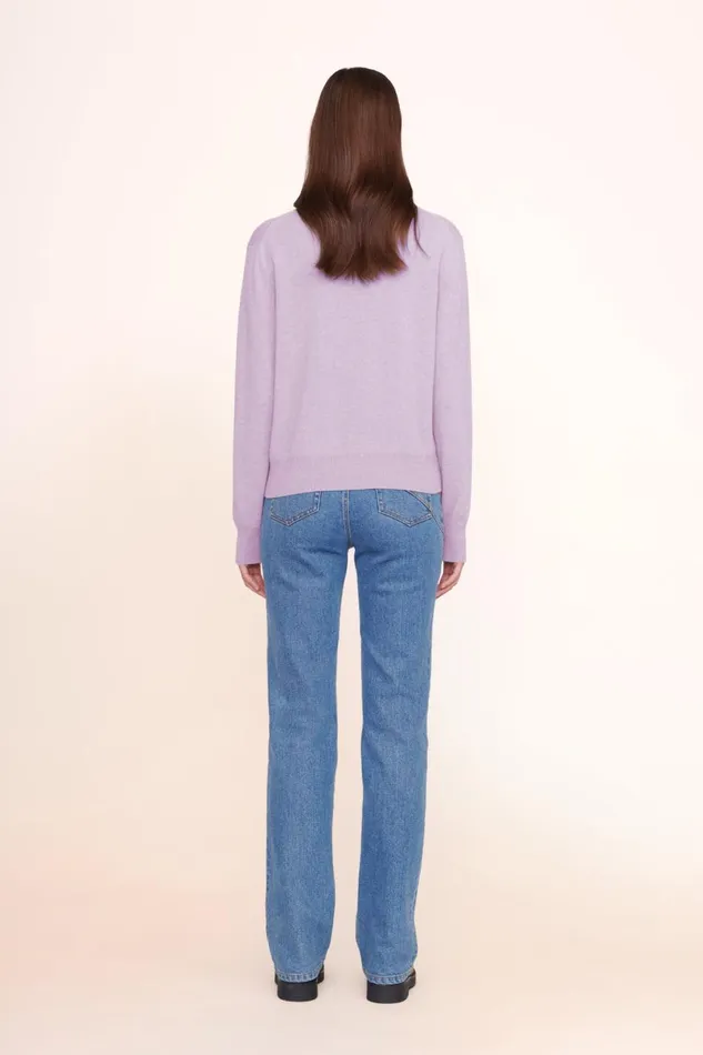 Women STAUD Pet Sweats and Knits CUSTOM STAUD X CBONZ CASHMERE SWEATER LAVENDER