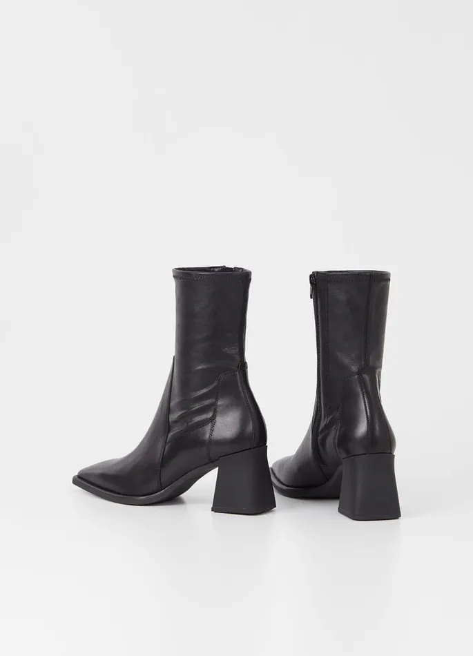 Women Vagabond Boots HEDDA BOOTS Black Leathercomb