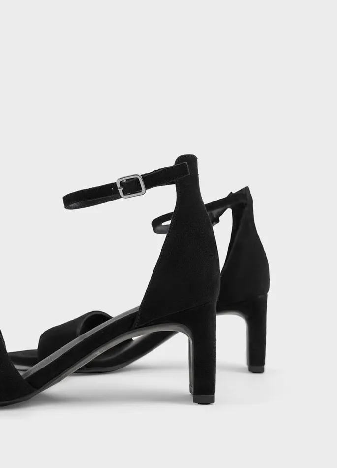 Women Vagabond Sandals LUISA SANDALS Black Suede
