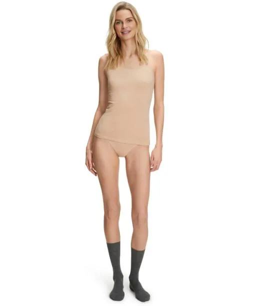 Women Women Tanktop Climate Control Camel FALKE Bras and Tops