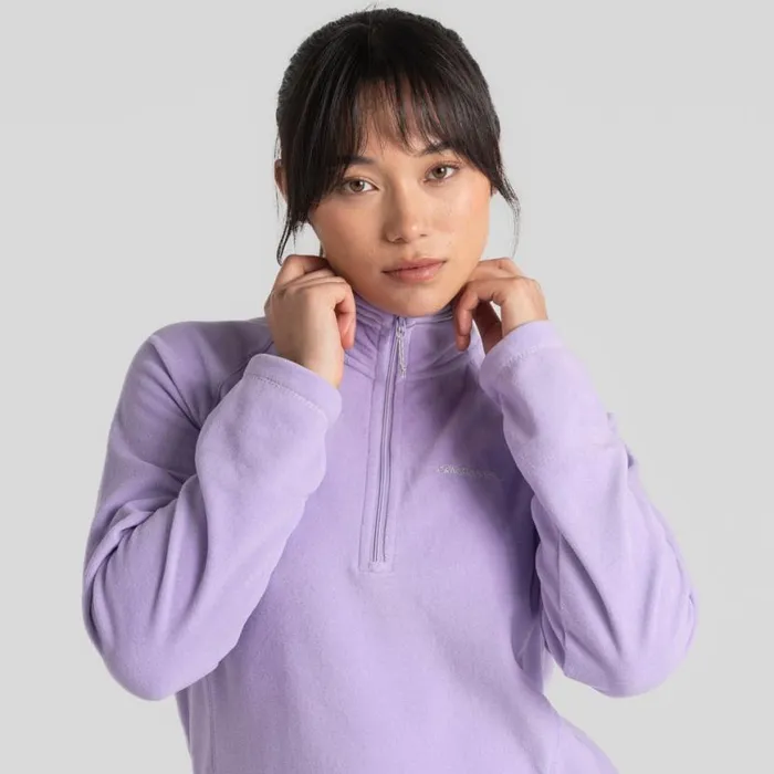 Womens Half Zip Fleece Craghoppers Miska VI Half Zip Fleece Verbena Womens Half Zip Fleece Craghoppers Miska VI Half Zip Fleece Verbena
