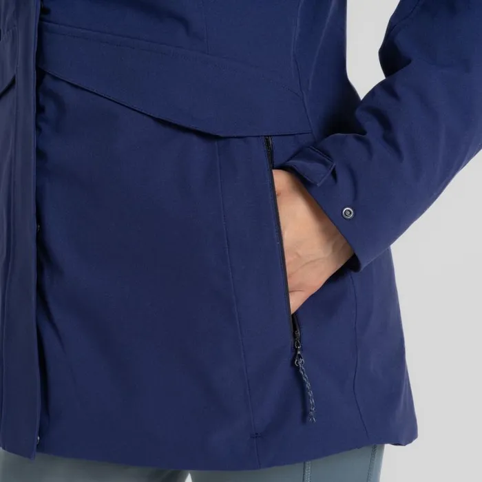Womens Waterproof Jackets Craghoppers Caldbeck Thermic Jacket Indigo Blue Womens Waterproof Jackets Craghoppers Caldbeck Thermic Jacket Indigo Blue