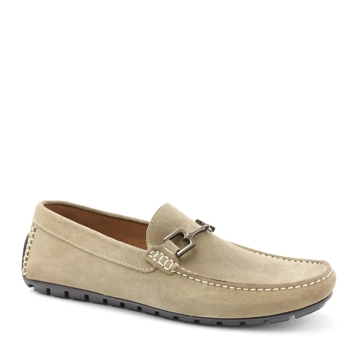 Xander Suede Driving Moccasin 8211 Taupe Men Bruno Magli Casual Shoes